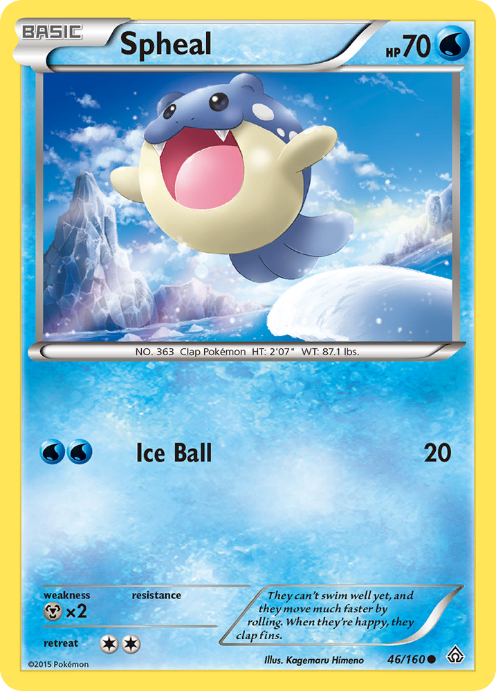 Spheal (46/160) [XY: Choque primigenio] 