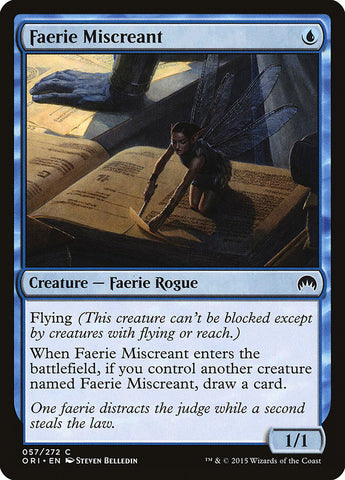 Faerie Mécréant [Magic Origins] 