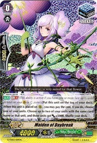 Maiden of Daybreak (Foil) (G-TD03/019EN) [Flower Maiden of Purity]