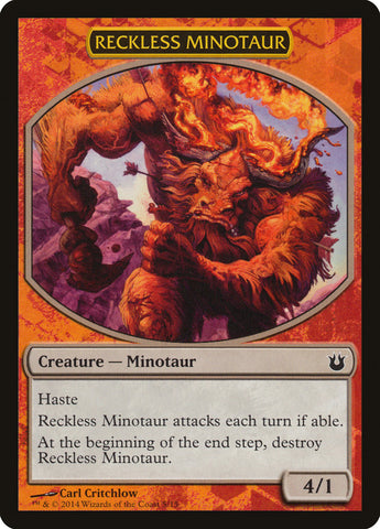 Reckless Minotaur [Hero's Path Promos]