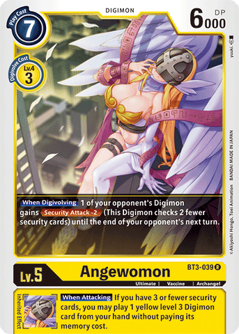 Angewomon [BT3-039] [Lanzamiento de refuerzo Ver.1.5] 