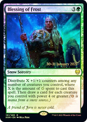 Blessing of Frost  [Kaldheim Prerelease Promos]