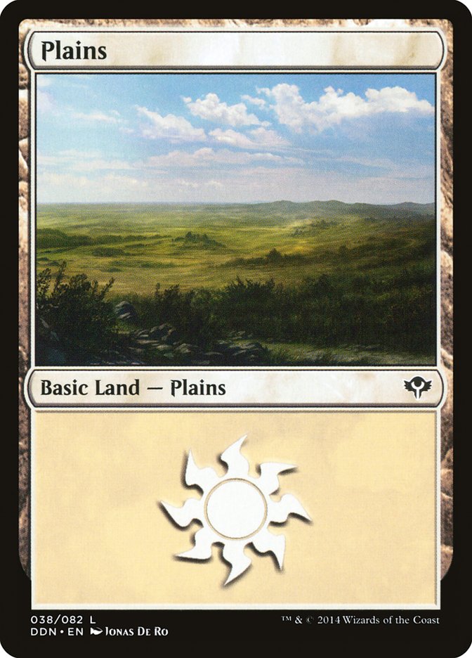 Plains (#38) [Duel Decks: Speed vs. Cunning]