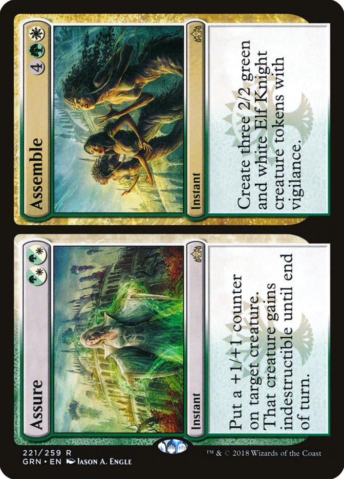 Asegurar // Reunir [Gremios de Ravnica] 