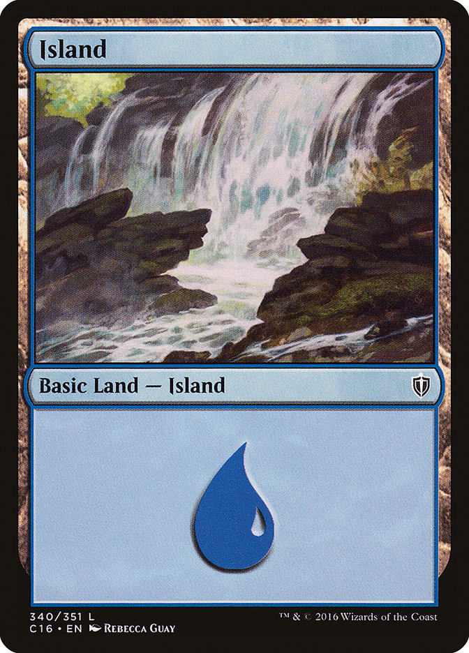 Island (#340) [Commander 2016]