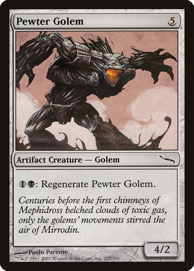 Golem de peltre [Mirrodin] 