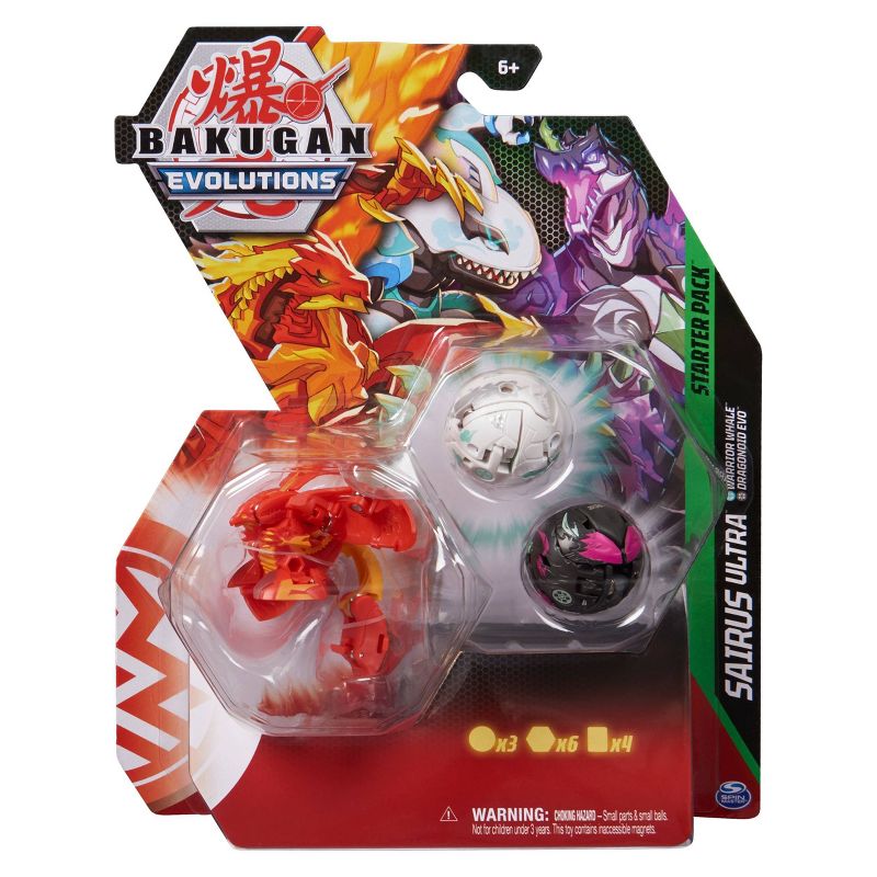 Bakugan Battle Planet Starter Pack Haos Hyper Dragonoid - Rare New
