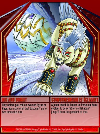 Bakugan (2009) Cartas individuales
