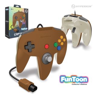 Hyperkin Captain Premium Controller Funtoon Collectors Edition For N64¨ (Hero Brown)