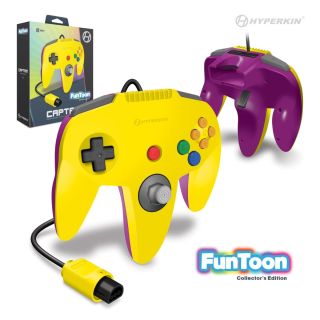 Hyperkin Captain Premium Controller Funtoon Collectors Edition For N64¨ (Rival Yellow)