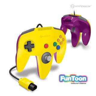 Hyperkin Captain Premium Controller Funtoon Collectors Edition For N64¨ (Rival Yellow)