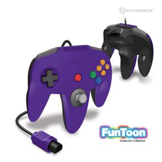 Hyperkin Captain Premium Controller Funtoon Collectors Edition For N64¨ (Rival Purple)