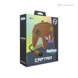 Hyperkin Captain Premium Controller Funtoon Collectors Edition For N64¨ (Hero Brown)