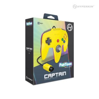 Hyperkin Captain Premium Controller Funtoon Collectors Edition For N64¨ (Rival Yellow)