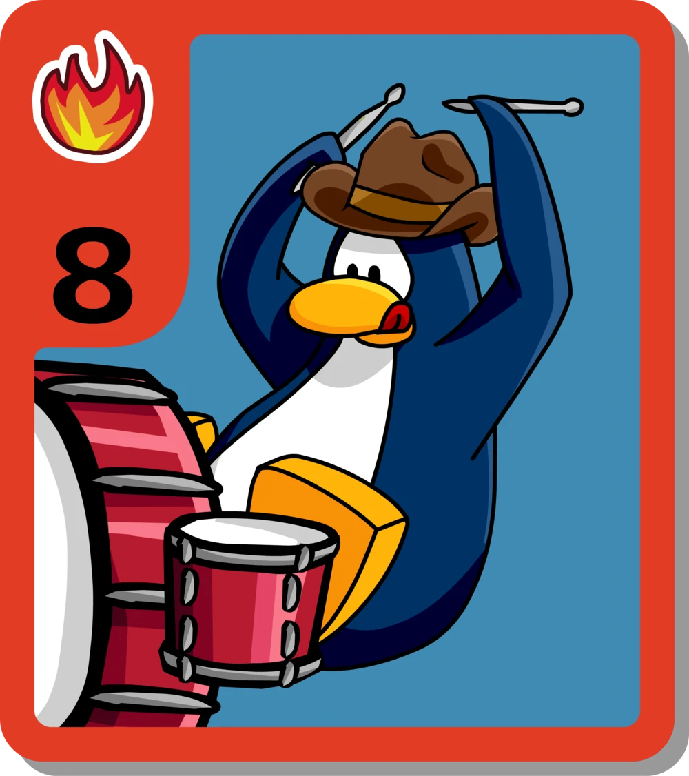 Club Penguin TCG Singles- Card Jitsu Fire