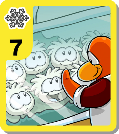 Club Penguin TCG Singles- Card Jitsu Fire