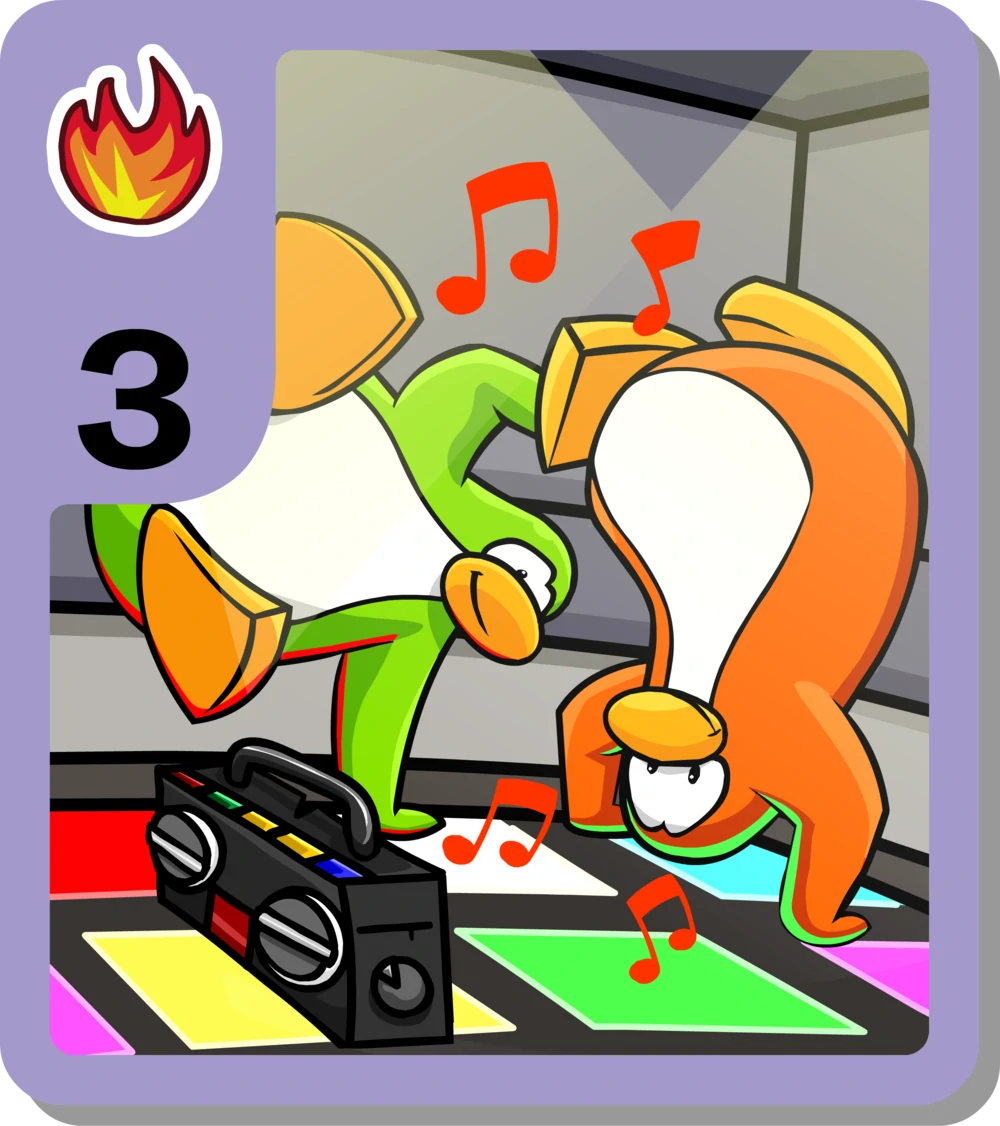 Club Penguin TCG Singles- Card Jitsu Fire