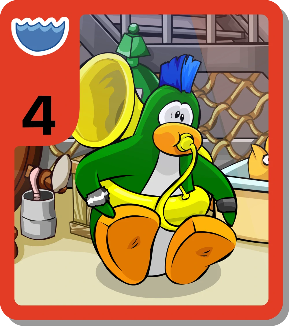 Club Penguin TCG Singles- Card Jitsu Fire