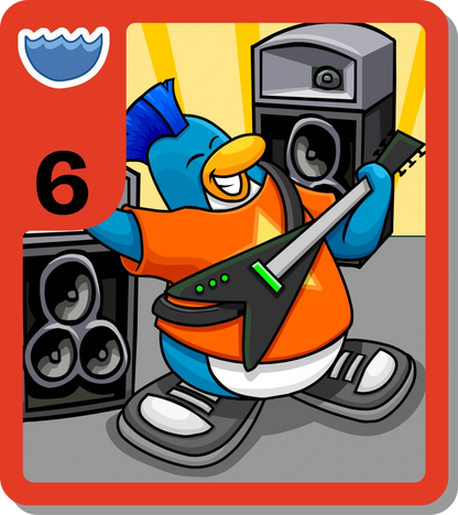 Club Penguin TCG Singles- Card Jitsu Fire