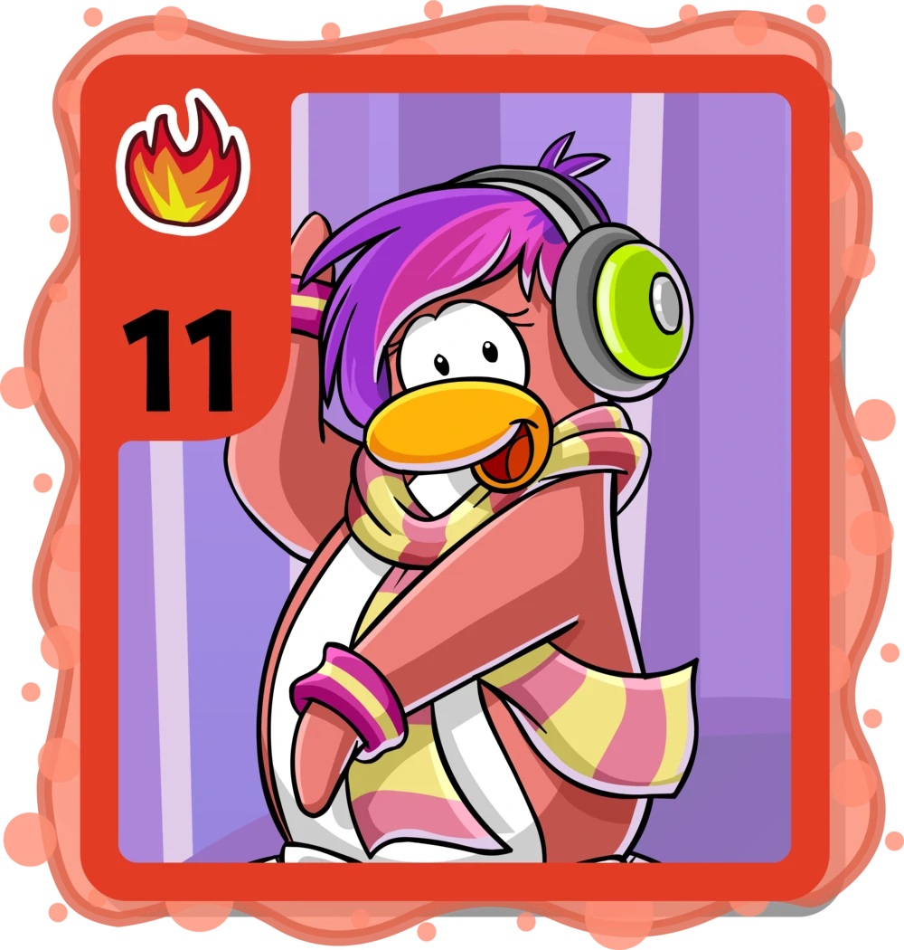 Club Penguin TCG Singles- Card Jitsu Fire