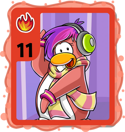 Club Penguin TCG Singles- Card Jitsu Fire