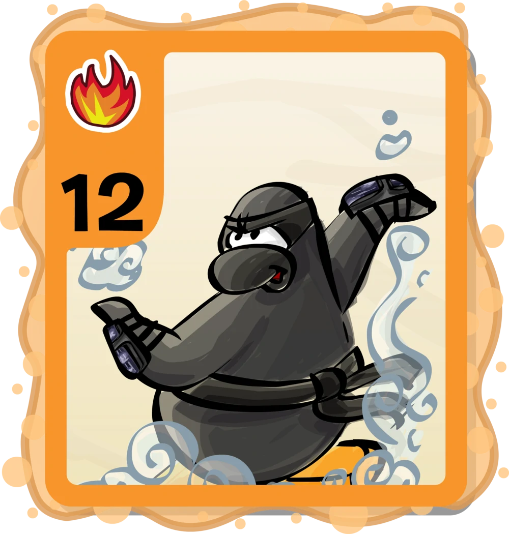Club Penguin TCG Singles- Card Jitsu Fire