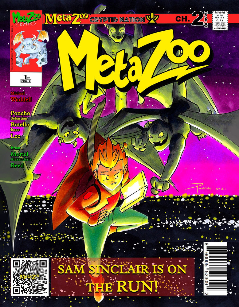 Metazoo Comics Issue #2- 2nd Print
