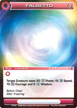 Chaotic TCG Singles- Mugic & Attacks