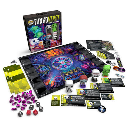 Funkoverse- Pesadilla antes de Navidad (Conjunto básico) 