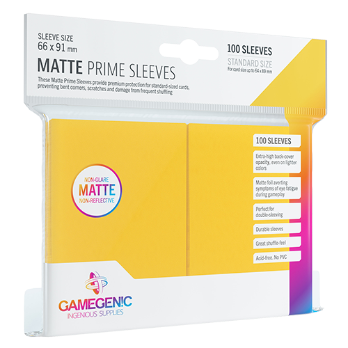 Matte Prime Sleeves