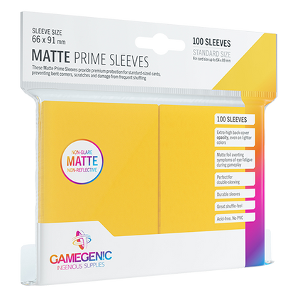 Matte Prime Sleeves