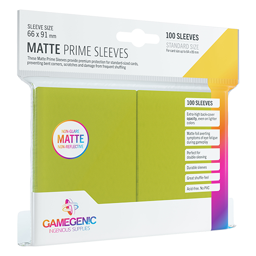 Matte Prime Sleeves