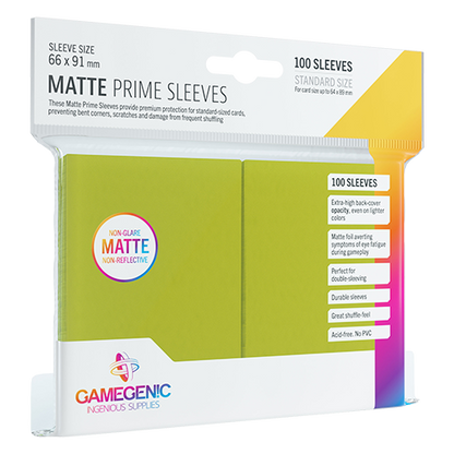 Matte Prime Sleeves