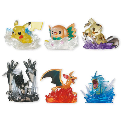 Pokémon Z-Move Japanese Hissatsu! Kimewaza Figures