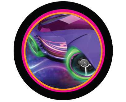 Colección HW Glow Racers