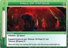 Chaotic TCG Singles: equipo de batalla y ubicaciones