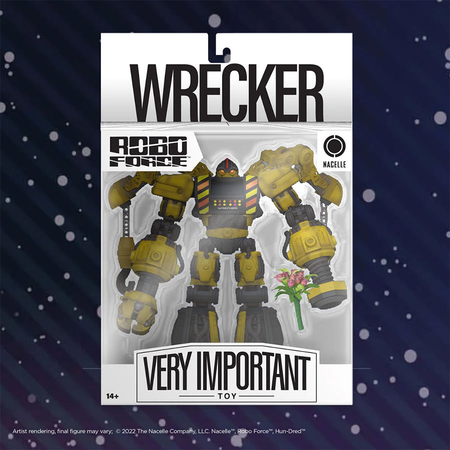 Robo Force: Wrecker Wave 1 Action Figure