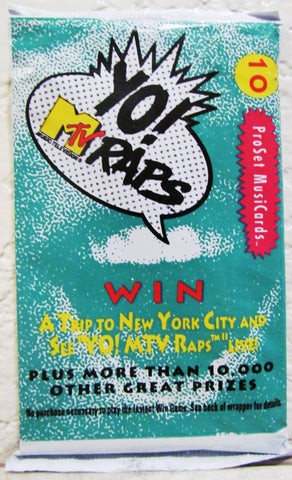 Yo! MTV Raps Trading Card Pack