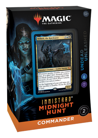 Innistrad Midnight Hunt - Cubierta de comandante (Undead Unleashed) 