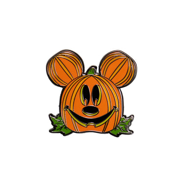Broche en émail Mickey Mouse Jack-o'-Lantern Mickey Glow-in-the-Dark