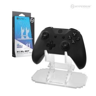 Pixel Art Universal Controller Stand for Xbox¨/PlayStation¨/Nintendo Switch¨/More(Clear)-Hyperkin