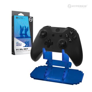 Pixel Art Universal Controller Stand for Xbox¨/PlayStation¨/Nintendo Switch¨/More(Blue)-Hyperkin