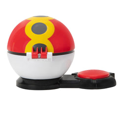 Jazwares Pokemon Surprise Attack Game Pikachu with Repeat Ball vs. Bulbasaur with Poke Ball