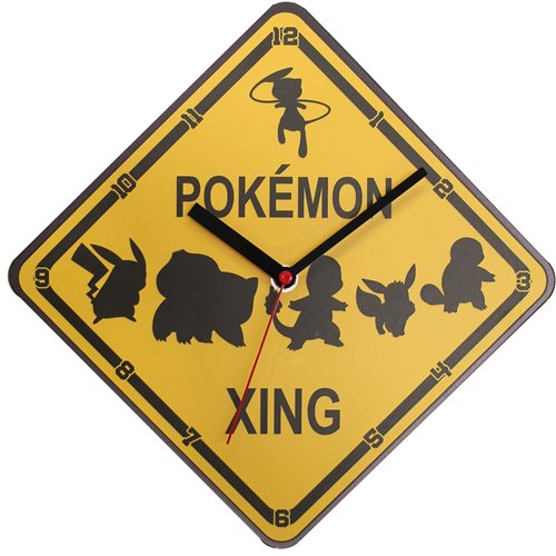 Reloj de pared "Pokémon Crossing"