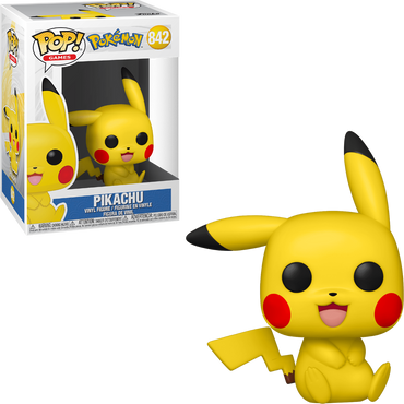 Pikachu (assis) Pop ! #842