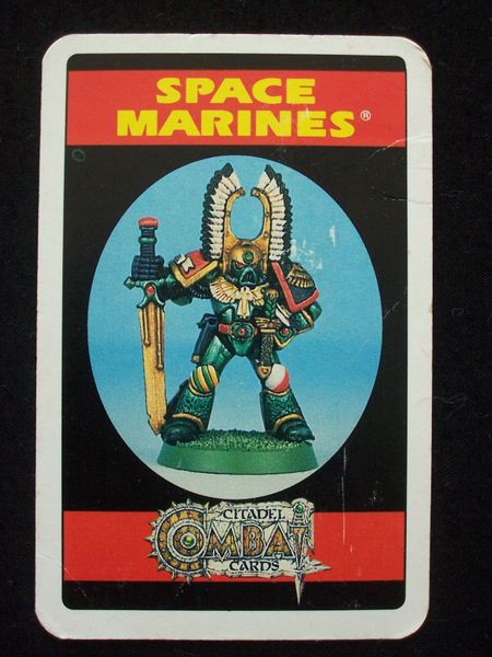 Citadel Combat Cards- Space Marines