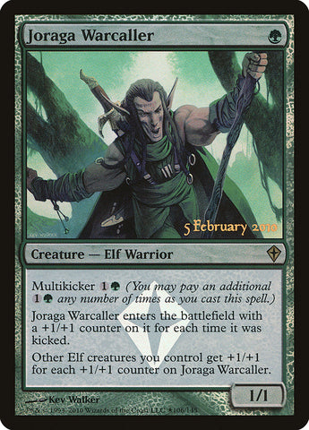 Joraga Warcaller  (Prerelease) [Worldwake Promos]