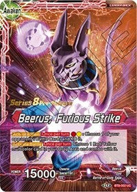 Beerus // Beerus, Frappe furieuse (Malicious Machinations) [BT8-002_PR] 