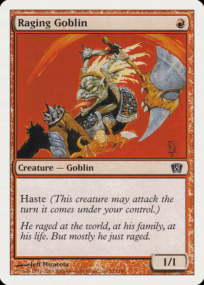 Raging Goblin [Huitième édition] 