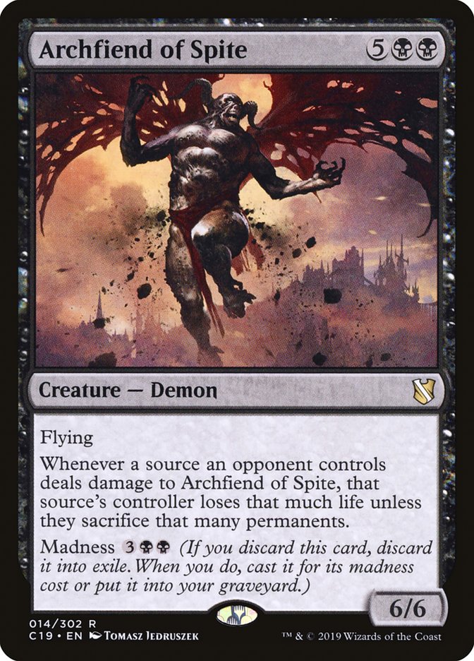 Archdémon du dépit [Commander 2019] 